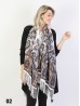Paisley Print Pashmina W/ Tassels